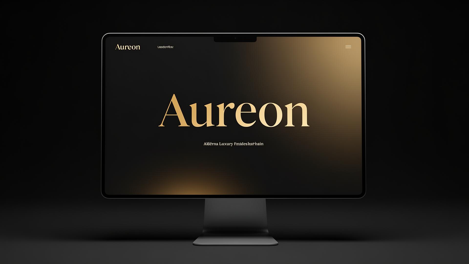 Aureon — concept brand · web project
