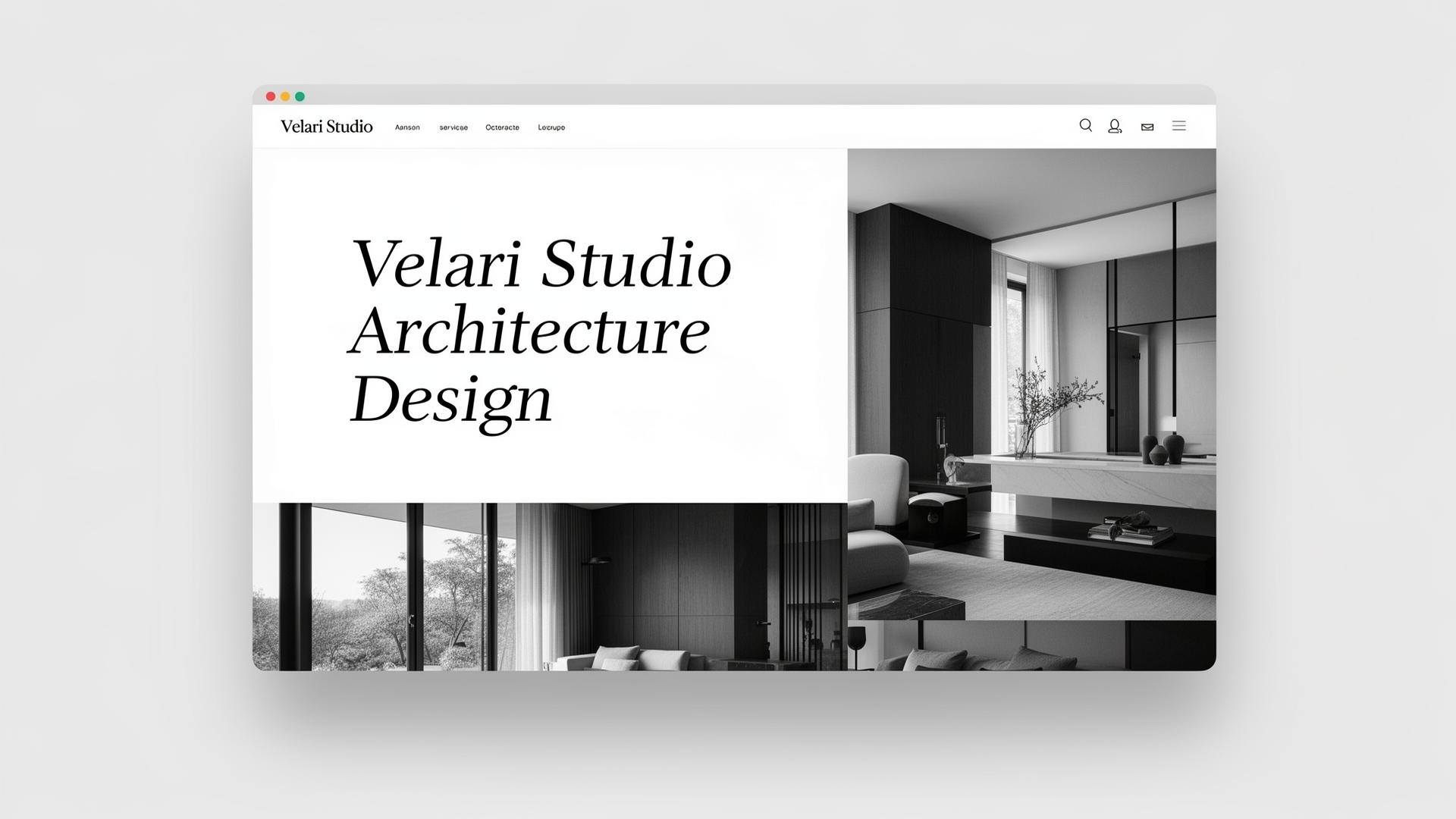 Velari Studio — concept brand · web project